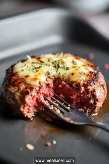 4-Ingredient Oven Beef Using Frozen Beef Burger Patties is a quick tasty meal.