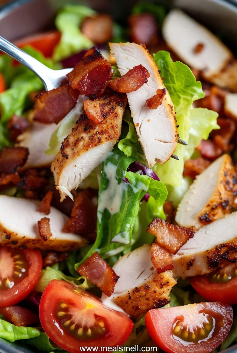 Quick & Fresh BLT Chicken Salad Perfection
