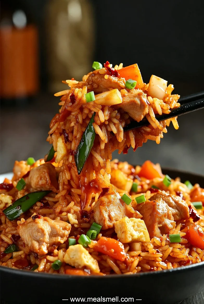 Bang Bang Chicken Fried Rice: Easy Crispy Recipe