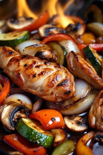 Blackstone Hibachi Chicken on the Griddle Recipe