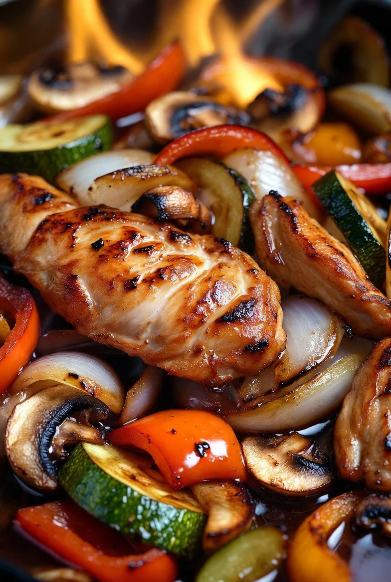 Blackstone Hibachi Chicken on the Griddle Recipe