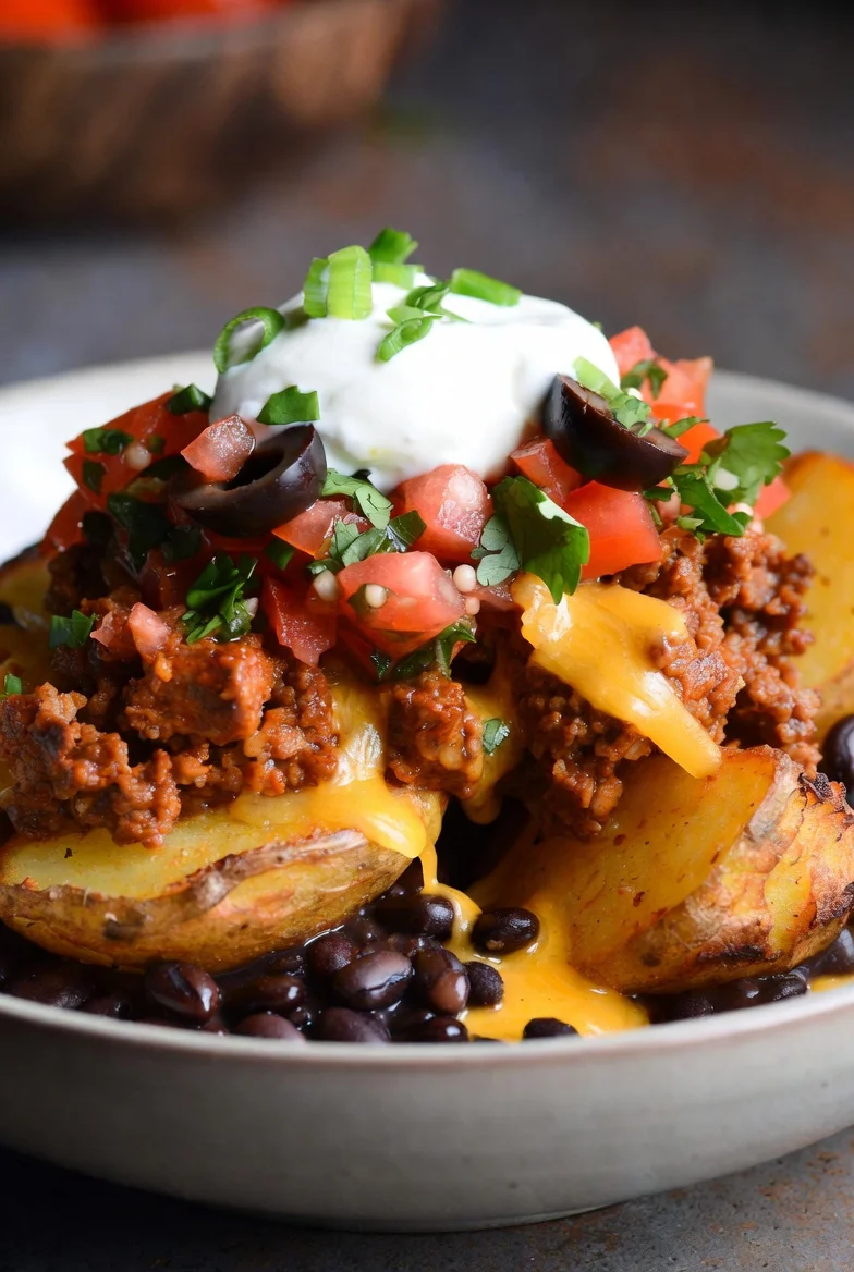 Loaded Potato Taco Bowl: Easy Flavor-Packed Recipe