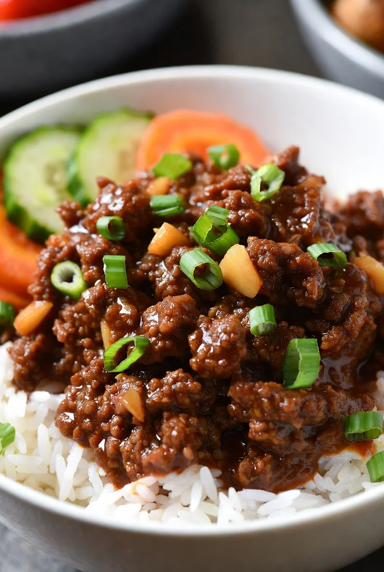 Korean Ground Beef Bowl: Easy 15-Minute Recipe