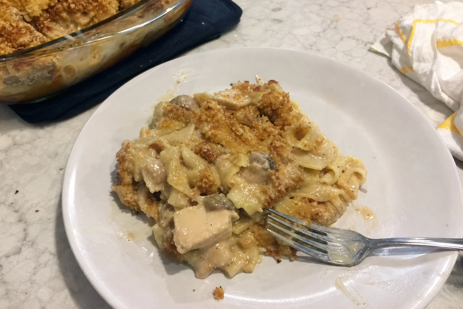 Chicken Stroganoff Bake