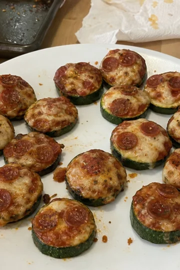 Zucchini Pizza Bites