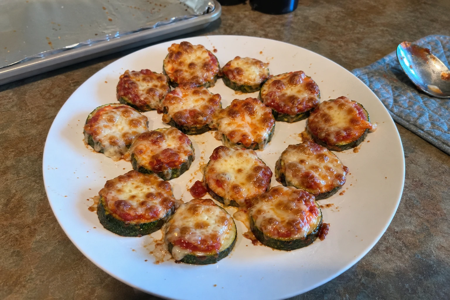 Zucchini Pizza Bites