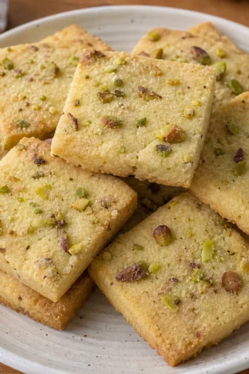 Homemade Pistachio Shortbread Recipe