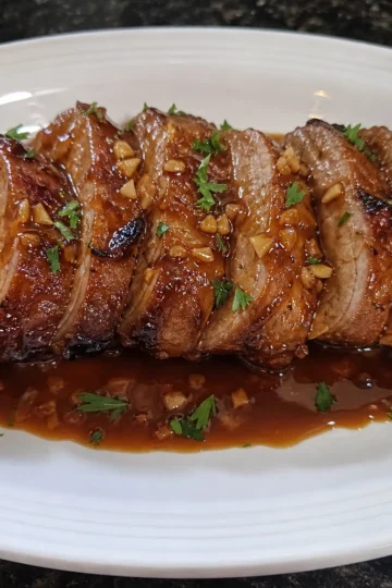Honey Garlic Pork Tenderloin (Tender & Flavorful!)