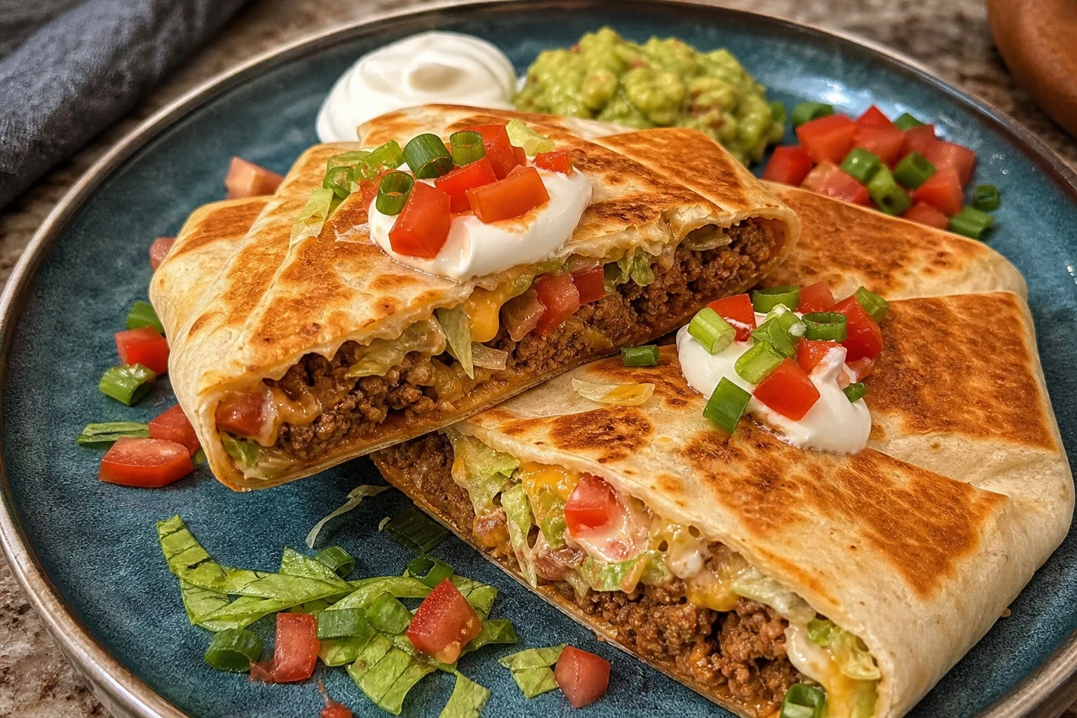 Loaded Taco Bell-Inspired Crunchwraps