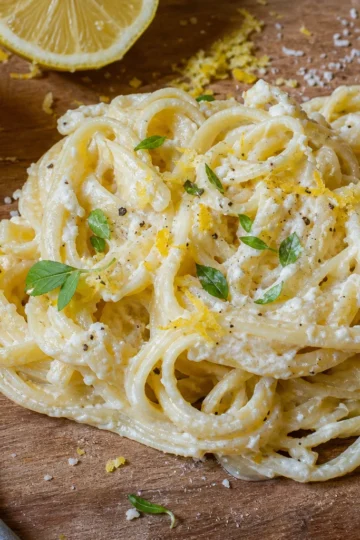 One-Pot Pasta With Ricotta and Lemon