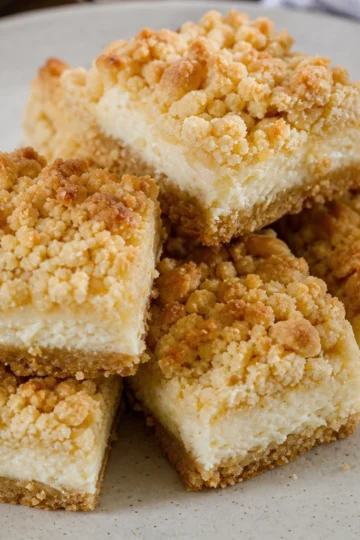 Ricotta Crumb Bars