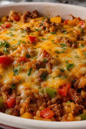 stuffed pepper casserole
