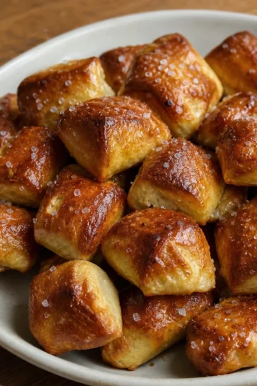 buttery soft pretzel bites